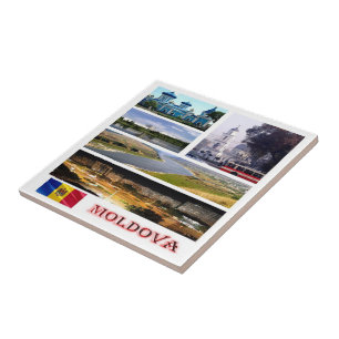 Azulejo mosaico de color zMD005 MOLDOVA, Europa,