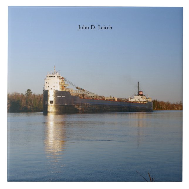 Azulejo mosaico de John D. Leitch (Frente)