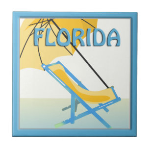 Azulejo Mosaico de la Casa Florida Beach