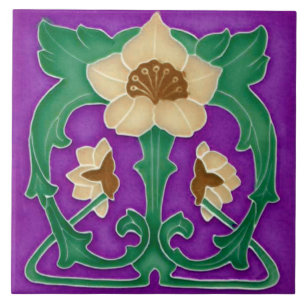 Azulejo Mosaico de la pared de la chimenea de cerámica Art