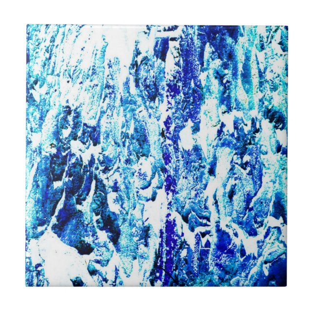 Azulejo Mosaico de mareas oceánicas (Frente)