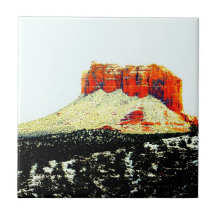 Azulejo mosaico de roca de corte