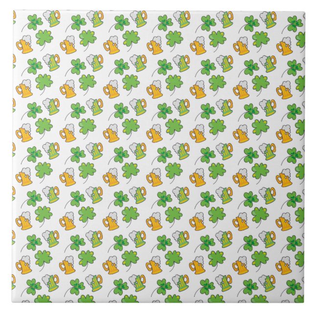 Azulejo Mosaico de San Patricio (Frente)