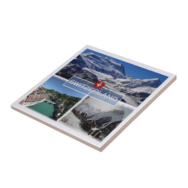 Azulejo Mosaico de SUIZA zCH052 - (Lado)