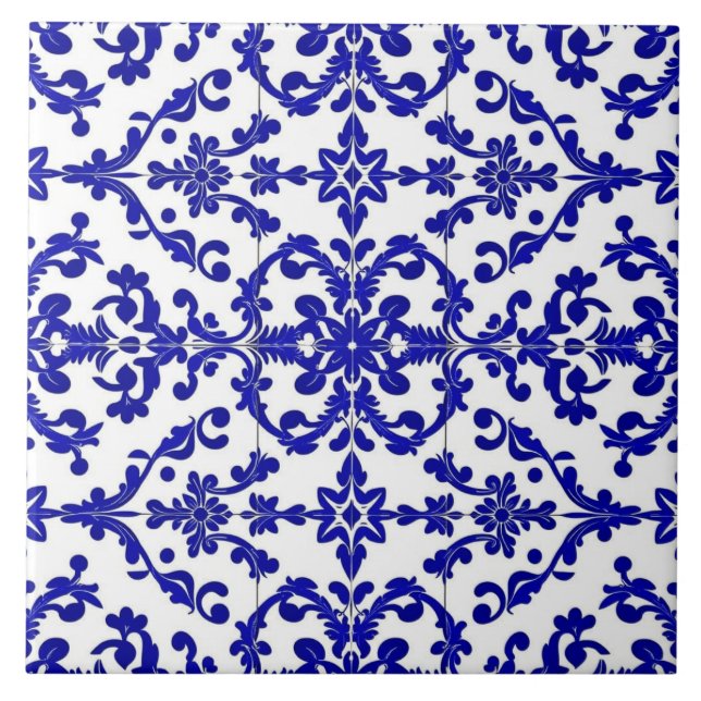 azulejo mosaico de vid real (Frente)