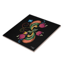 Mosaico decorativo con estilo escandinavo