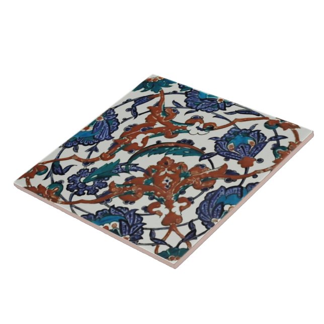 Azulejo Mosaico del piso del Louvre, parte 4 de 4 (Lado)