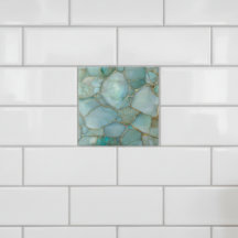 Mosaico Dorado Agata Aqua Costero