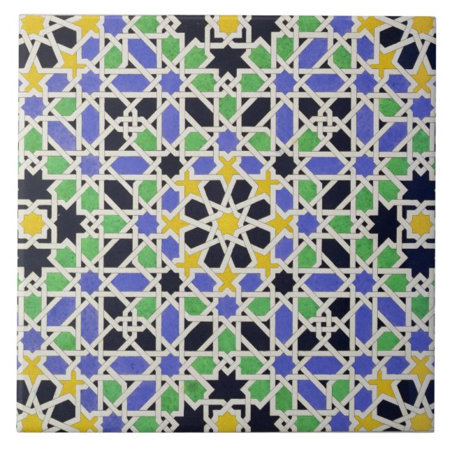 Azulejo Mosaico en los dado de la puerta en el pasillo de (Frente)