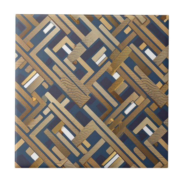 Azulejo Mosaico geométrico (Frente)