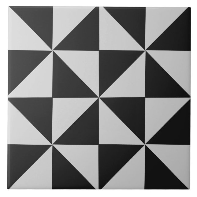 Azulejo Mosaico gráfico geométrico moderno (Frente)