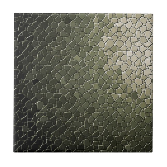 Azulejo Mosaico Gris Olive (Frente)