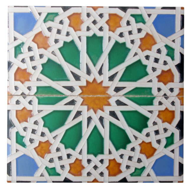 Azulejo Mosaico Islámico (Frente)
