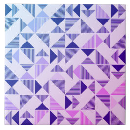 Azulejo Mosaico moderno Triángulo Geométrico Tile Cerámico