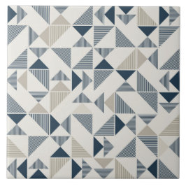 Azulejo Mosaico moderno Triángulo Geométrico Tile Cerámico