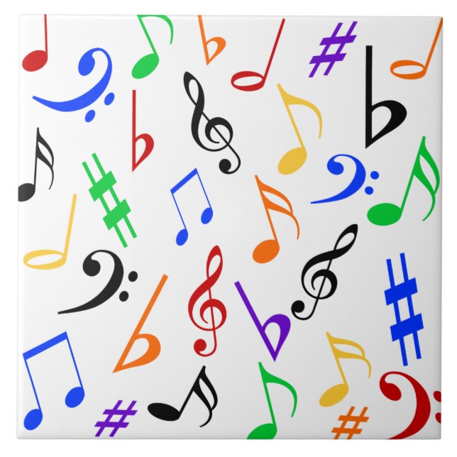 Azulejo Mosaico musical - Grande (Frente)