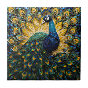 Azulejo Mosaico Peacock Tile