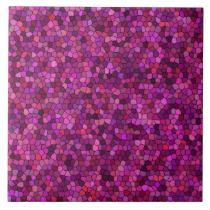 Azulejo Mosaico Rosa Púrpura 