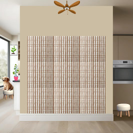 Azulejo Mosaico Rústico Marrón y Blanco