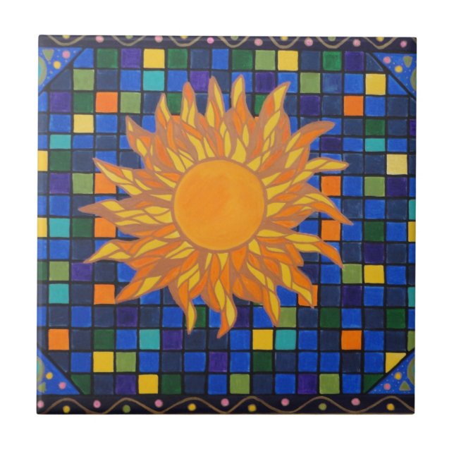 Azulejo Mosaico Sun (Frente)