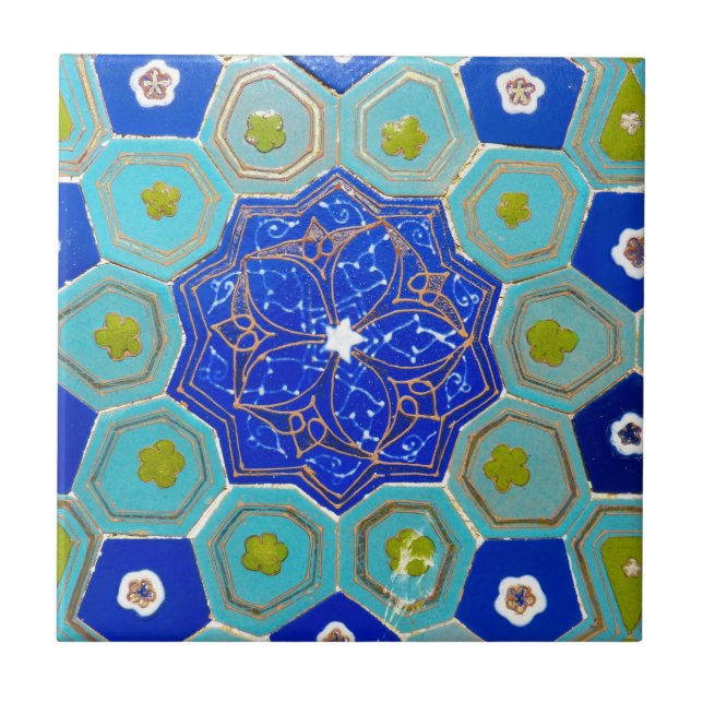 Azulejo Mosaico uzeberano (Frente)