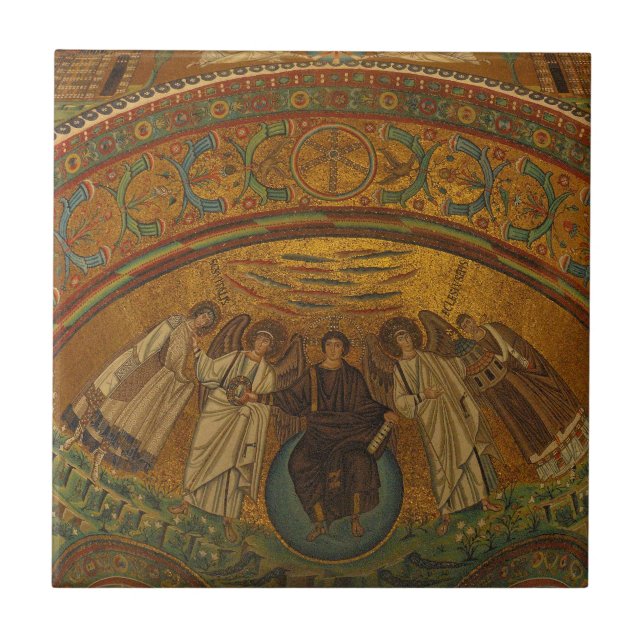 Azulejo Mosaicos de Rávena, Italia (Frente)