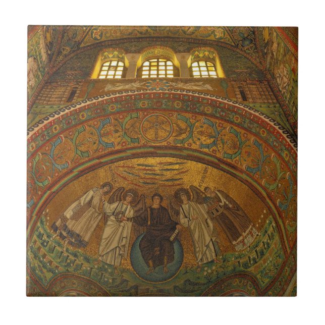 Azulejo Mosaicos de Ravena, Italia (Frente)