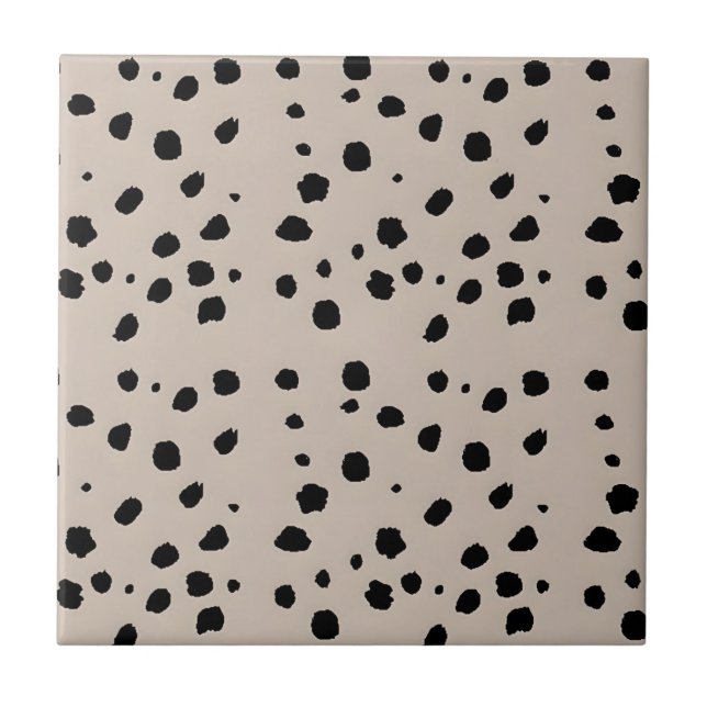 Azulejo mosaicos de suelo de impresión animal (Frente)