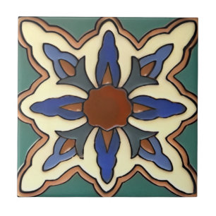 Azulejo mosaicos retro toscanos