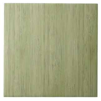 Azulejo Moss Green Bamboo Wood Grain Look