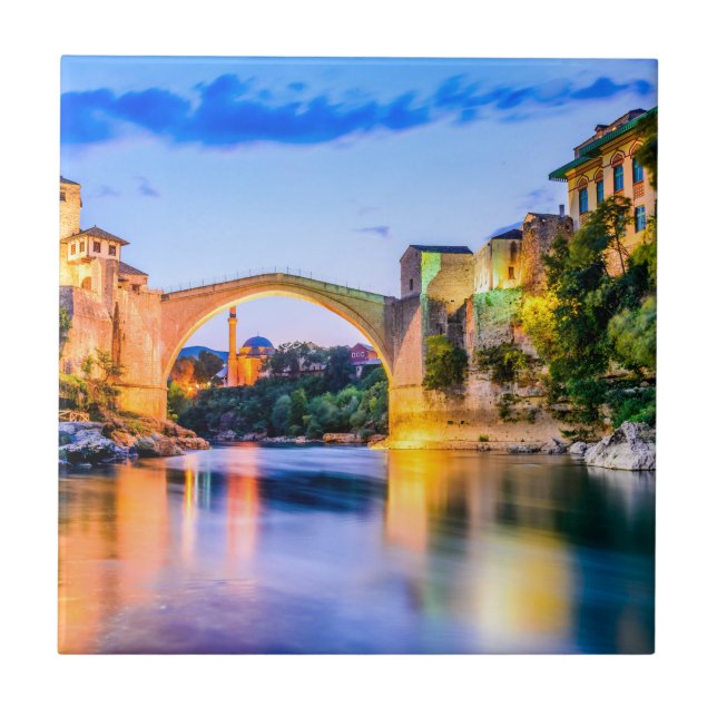 Azulejo Mostar Bosnia y Herzegovina (Frente)