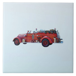 Azulejo Motor de fuego de vintage