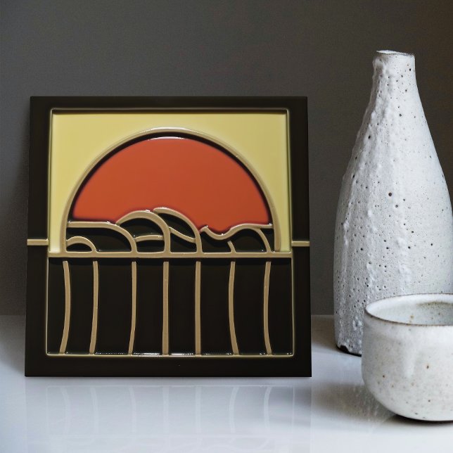 Azulejo Movimiento de Artesanías de Agua Sundown para Medi (Subido por el creador)