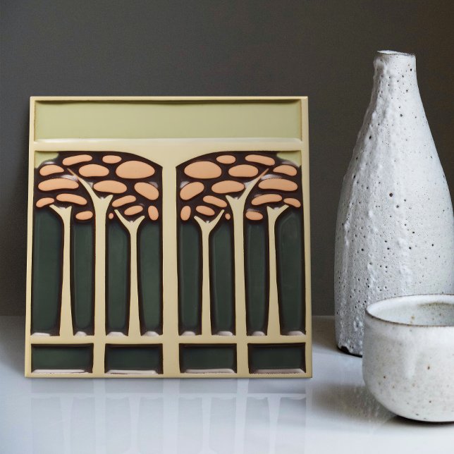 Azulejo Movimiento de artesanías de artes simétricas de fl (Subido por el creador)