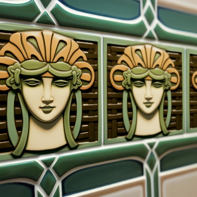 Azulejo Movimiento de artesanías de simetría abstracta de  (Subido por el creador)