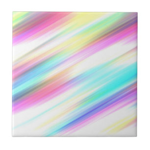 Azulejo Movimientos del cepillo del arco iris