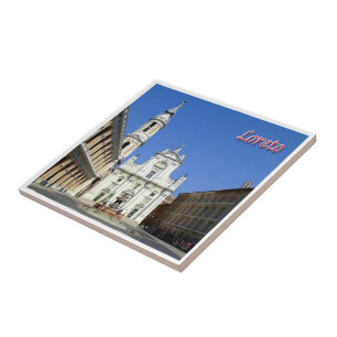 Azulejo MRC012, LORETO, Piazza della Madonna