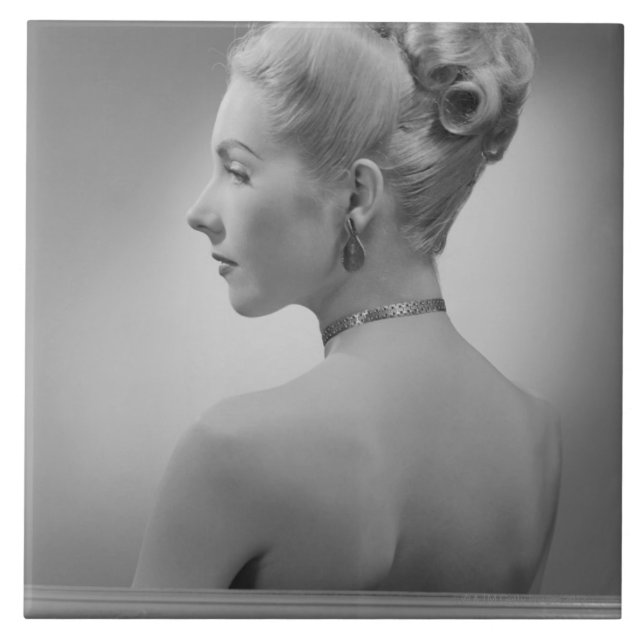 Azulejo Mujer elegante (Frente)
