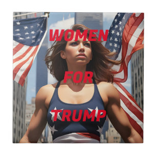 AZULEJO MUJERES PARA TRUMP