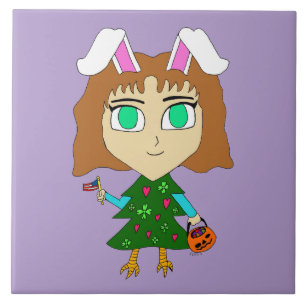Azulejo Multi Fiesta Chibi