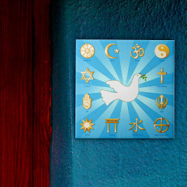 Azulejo Mundo de la Paz