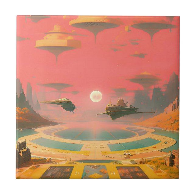 Azulejo Mundo de sueños (Frente)