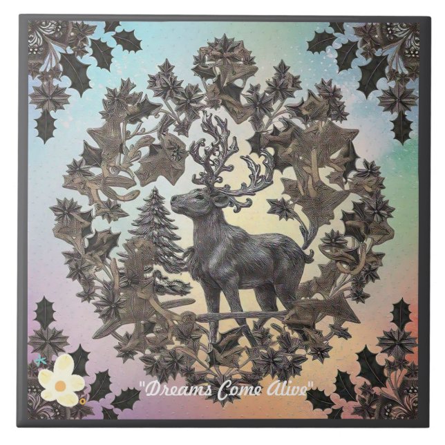 Azulejo "Mundo fantástico" (Frente)