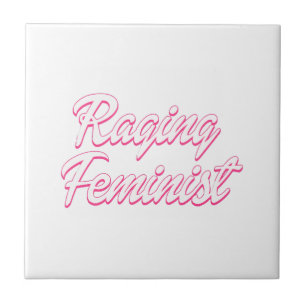 Azulejo Muñeca Feminista Furiosa