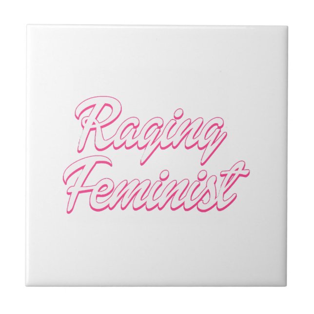 Azulejo Muñeca Feminista Furiosa (Frente)