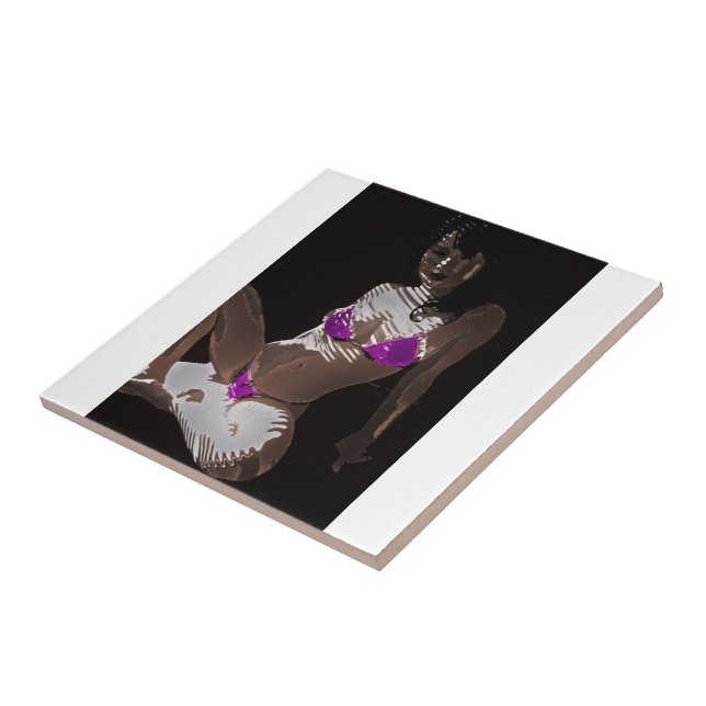 Azulejo Muñeca viva 3 (Lado)