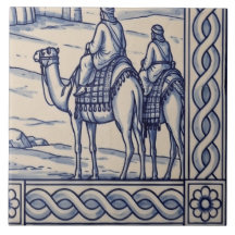 Azulejo Mural de Egipto Baldosa 6 de 6 Abajo a la