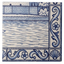 Azulejo Mural de Nueva York Baldosa 6 de 6 Abajo a