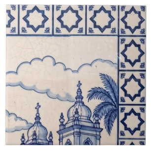 Azulejo Mural de Salvador Baldosa 2 de 6 Arriba a
