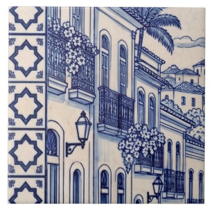 Azulejo Mural de Salvador Baldosa 3 de 6 Medio Izq
